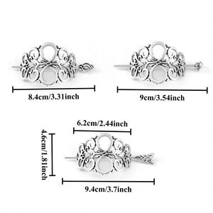 Épingles à cheveux celtiques pour femmes, pinces à cheveux vikings nordiques, bâtons à cheveux à nœud celtique, barrettes à cheveux en métal, épingles à cheveux - Product Image 4
