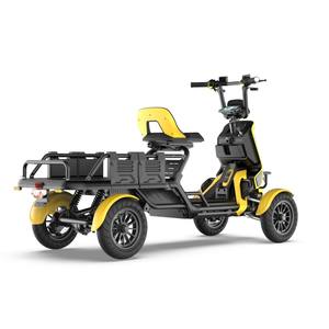 Vancoor 48V 500W Batería de litio Neumático de 13 pulgadas Scooter de movilidad hidráulica Ancianos Scooter eléctrico de 4 ruedas - Product Image 5