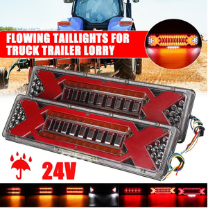 12-24V Trailer Trailer đuôi ánh sáng đèn phanh lần lượt đuôi đèn với đèn sương mù giấy phép tấm đảo ngược tín hiệu lần lượt đèn tất cả trong một - Product Image 6