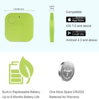 Mini traceur électronique pour animaux de compagnie, localisateur de clés pour enfants, dispositif de suivi intelligent pour chats, alarme anti-perte