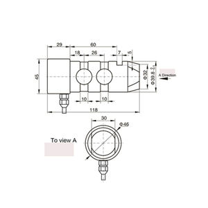 Датчик силы датчика нагрузки сдвигового штифта, датчик нагрузки, нагрудочная ячейка для осей шкива звездочки, грузовые двери, Соединительные элементы для железнодорожных фартуков - Product Image 6