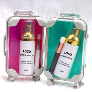 Caja Personalizada con Champú para Pestañas, Limpiador <span class=keywords><strong>de</strong></span> Extensiones <span class=keywords><strong>de</strong></span> Pestañas, Kit <span class=keywords><strong>de</strong></span> Cuidado Posterior con Mi Propio Logotipo - Product Image 2