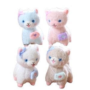 Peluche <span class=keywords><strong>Lama</strong></span> Porte-clés Alpaga Peluche Jouets Griffe Machine Fabricant Personnalisé Dessin Animé Doux Cadeaux Peluche Animal Jouets alpaga Porte-clés - Product Image 1