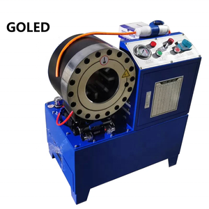 GOLED Edelstahl draht geflochtener Gummi Hydraulik schlauch Crimp maschine <span class=keywords><strong>2</strong></span> Zoll 3 Zoll 4 Zoll Big Crimp durchmesser Motor pumpe - Product Image 4