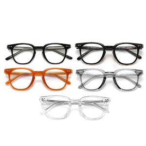 Vente en gros de montures optiques HBK de style <span class=keywords><strong>GM</strong></span>-Filtrage de la lumière bleue à monture noire-OEM unisexe prêt à la prescription - Product Image 5