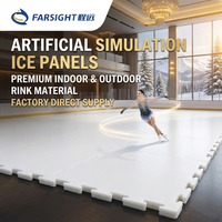 Planche de patinoire synthétique UHMWPE 4x8, découpe sur mesure, tapis de sol intérieur/extérieur avec services de moulage inclus