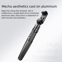 Tête de rotule universelle en alliage d'aluminium pour téléphone et appareil photo - 360° °   Rotation horizontale/verticale, adaptateur de montage 1/4 pouces pour une utilisation multi-appareils