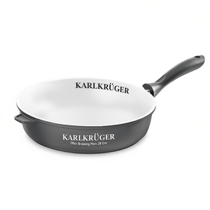 KARL KRGER Oslo Braising <b>Pan</b> 28 Cm Non Stick For Stovetop Use - Product Image 2