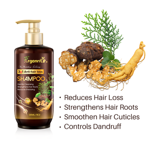 Ensemble de soins capillaires naturels biologiques, shampooing et sérum anti-chute pour la croissance des <span class=keywords><strong>cheveux</strong></span>, sans sulfate - Product Image 2