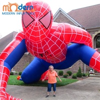 Ballon gonflable géant Spiderman de haute qualité pour l'extérieur, thème de dessin animé, 7,8x9x5m, tissu Oxford 210D, pour la publicité en extérieur et dans les centres commerciaux