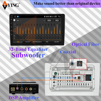 Radio para Auto IYING Android con 6+128G, Navegación GPS, DSP, Pantalla Táctil, WiFi Integrado, CarPlay y Cámara de Reversa para Instalación en el Tablero
