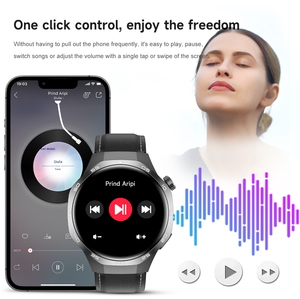 WATCH 5 MAX Business סִגְנוֹן שעון חכם IP67 רצועת סיליקון מצפן מעקב תנועה ניטור בריאות ניטור לחץ דם מגנטי - Product Image 2