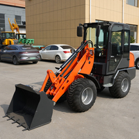 Günstiger CE EPA Diesel-Radlader Garten-Hydraulik-Hebevorrichtung Hofarbeits-Radlader 4x4 WD für Landwirtschaftsprojekte Teleskoparm-Lader