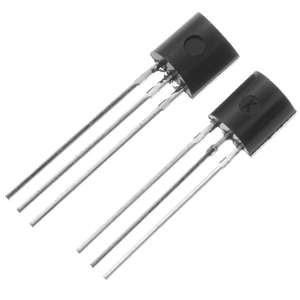 Bridgold 100pcs NPN PNP Bipolar PBP Transistor Low Power 100mA 3-Pin Comprenant 50 <span class=keywords><strong>BC547</strong></span> et 50 <span class=keywords><strong>BC557</strong></span> Catégorie de produit ICs - Product Image 4