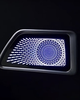 Éclairage d'ambiance dynamique style électroplaqué gravé au laser, symphonie arc-en-ciel 64 couleurs pour TOYOTA LC300 (2024-2025)