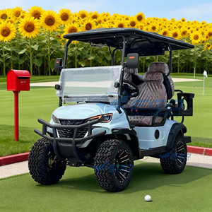 Carrito de Golf Eléctrico Equipado con Neumáticos Todoterreno de 14 Pulgadas y Color Personalizable - Product Image 2