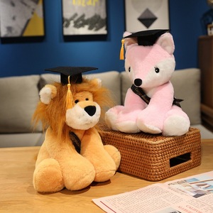 Article phare : Peluche lion mignon de remise de diplôme, lion en peluche premium et moelleux pour souvenir de fête de remise de diplôme - Product Image 6