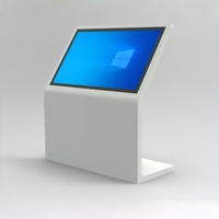 Afficheur numérique sur pied avec écran tactile capacitif 4K Android Windows pour les magasins de détail, les centres commerciaux, animation de texte