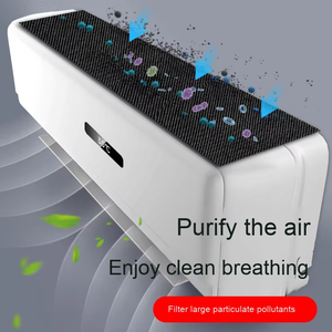 1 Uds. <span class=keywords><strong>Aire</strong></span> acondicionado montado en la pared del hogar filtro de carbón activado ABS instalación gratuita para purificar el polvo del <span class=keywords><strong>aire</strong></span> - Product Image 5