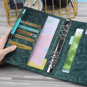 Style Vintage Journal Verrouillé avec Code <span class=keywords><strong>Secret</strong></span> Hebdomadaire Reliure à Anneaux Rabot Feuille Serrure Cahier <span class=keywords><strong>Agenda</strong></span> A4 A5 B5 Lâche Personnalisé Pu Cuir - Product Image 2