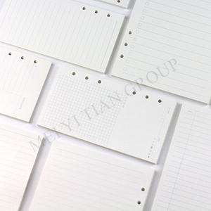 A7 A6 A5 B5 A4 Dot Grid Blank Cornell <strong>Inner</strong> <strong>Page</strong> 45 Sheet Paper Spiral <strong>Notebook</strong> Loose Leaf Binder Ring <strong>Refills</strong> Papers Planner - Product Image 1