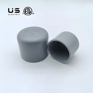 1/2-3 "PVC ống dẫn End Cap cho PIP lịch trình 40 điện ống dẫn Phụ kiện ống dẫn cap