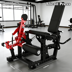 YLSY001YD186 YLSY001YD186 Leg Extension and Leg Machine for Quad and Hamstring <b>Training</b> Steel Skid Steer Gym <b>Strength</b> Equipment - Product Image 2