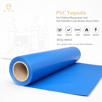 Bâche en PVC tissée unie, écologique, imperméable, sans phtalates, non toxique, pour châteaux gonflables sécurisés pour aires de jeux pour enfants