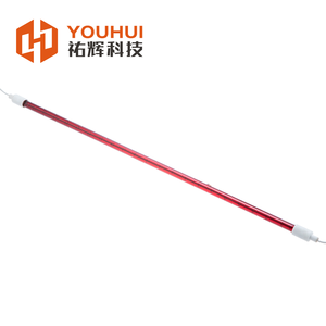 Ruby <span class=keywords><strong>Halogen</strong></span> đèn hồng ngoại Ống IR sưởi ấm yếu tố thạch anh nóng đèn - Product Image 5