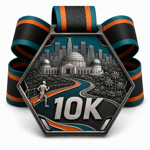 Medallas Personalizadas para Maratón, Medalla de Metal para Corredores, Premio Deportivo para Carreras de Carretera y Clubes Atléticos - Product Image 2