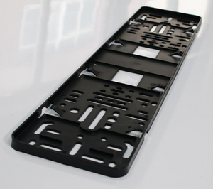 Portaplacas y Marco para Matrícula de <span class=keywords><strong>Coche</strong></span> Europeo de Plástico Personalizado con Diseño Colgante de Estilo Ejecutivo y Color Personalizado - Product Image 4