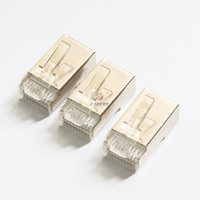 Connecteur réseau Cat6 Amp 8 broches doré pour routeur 5G, RJ11, 2 SIM, Wi-Fi 6 AX3000, fiche modulaire RJ45