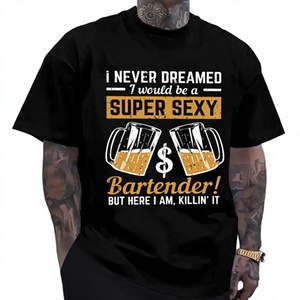 T-shirt unisexe drôle classique à double couture, cadeau, haut, essentiel pour les hommes, vêtements promotionnels, fabriqué pour - Product Image 1