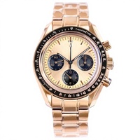 Maßgefertigte Herren Edelstahl Automatik-Mechanische Uhr Saphirglas Zifferblatt 10 Bar Wasserdicht Sport Luxus Mode