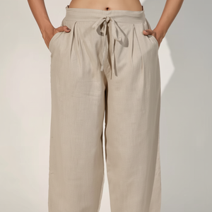 Ropa Vintage para mujer, pantalones tailandeses de cintura alta, holgados, holgados, de talla grande, personalizados, de diseñador, tamaño y Color, cómodos pantalones de verano - Product Image 1