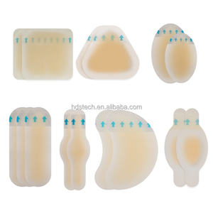 Pansements en gel blister coussins blister-bandages hydrocolloïdes résistants à l'eau pour talon, orteil et pied - Product Image 2