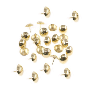 Chiodi Decorativi Personalizzati in Acciaio Dorato per Tappezzeria, Puntine Rotonde per <span class=keywords><strong>Mobili</strong></span>, Divani e Testiere - Product Image 2