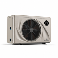 Pompe à chaleur pour piscine ultra silencieuse 40 dB Pro R32 DC Inverter avec COP MAX 15.0, boîtier ABS résistant à la corrosion pour piscines