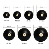 Ballon en caoutchouc naturel de qualité supérieure, taille personnalisée 1-7, durable, pour la fabrication et le remplacement de ballons sportifs