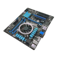 Ventilateurs de refroidissement DC RGB 8010 en promotion, radiateur à ailettes zippées 75x12mm, dissipateur thermique Intel pour jeux, refroidisseur de processeur haute performance pour boîtier d'ordinateur