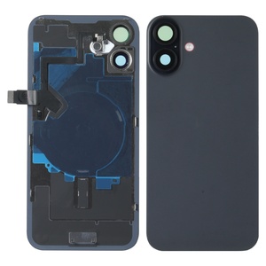 ฝาหลังแบตเตอรี่พร้อมชิ้นส่วนครบชุดสำหรับ iPhone 14 Pro Max 15 Plus 16 Pro อะไหล่เปลี่ยนเคสโทรศัพท์มือถือ ฝาหลังกระจก แม่เหล็ก NFC - Product Image 1