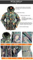 Veste d'extérieur camouflage jungle style G8 WLC