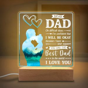 16 colori luce notturna base cancellabile scrittura creativa luce notturna DIY RGB messaggio acrilico Writing Board luce - Product Image 6
