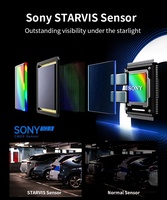 Kamera Video Kepala Bisa Dipakai, Kamera Vlog Profesional 4K 30fps 60fps dengan Sensor Son Y Starvis untuk YouTube
