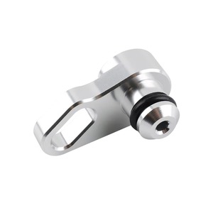 Auso-Racing Aluminum Throttle Cable <b>Bracket</b> Adapter For Ls Engine <b>Black</b> Sfp011-Bk - Product Image 3