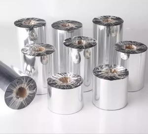 เทปคาร์บอนแบบผสมฐานแว็กซ์ ม้วน 110 * <span class=keywords><strong>300</strong></span>  กระดาษฉลากแบบมีกาวในตัว ฐานเรซิน  ริบบิ้นเครื่องพิมพ์บาร์โค้ดแบบถ่ายโอนความร้อน - Product Image 6