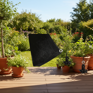 Malla de Sombra Colgante Rectangular de 10FT X 16FT, HDPE con Protección UV, para Patios y Terrazas, Fácil Instalación - Product Image 2