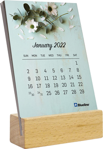 Porte-cartes de table multifonctionnel moderne en bois peint avec support photo - Product Image 5