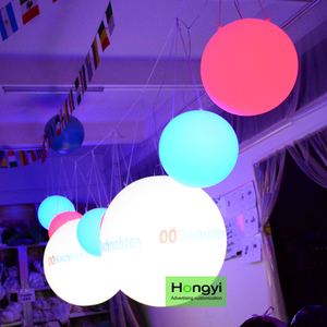 Globos Inflables LED Impermeables Colgantes con Iluminación Integrada para Decoración de Salas de <span class=keywords><strong>Conciertos</strong></span> y Fiestas - Product Image 2