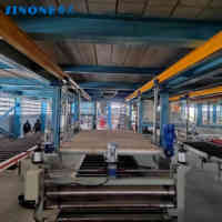 Machine de fabrication de dalles en quartz artificiel SINONE, machine de compression de matériaux, machine de pressage à rouleaux
